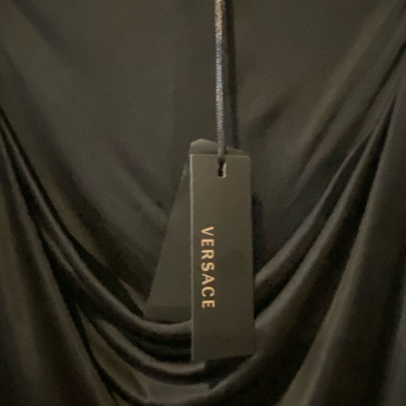 Versace crowl neck Medusa Medallion dress - Picture 6 of 10